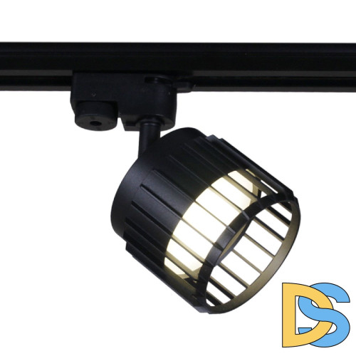 Трековый однофазный светильник Reluce 53018-9.3-001MN GX53 BK
