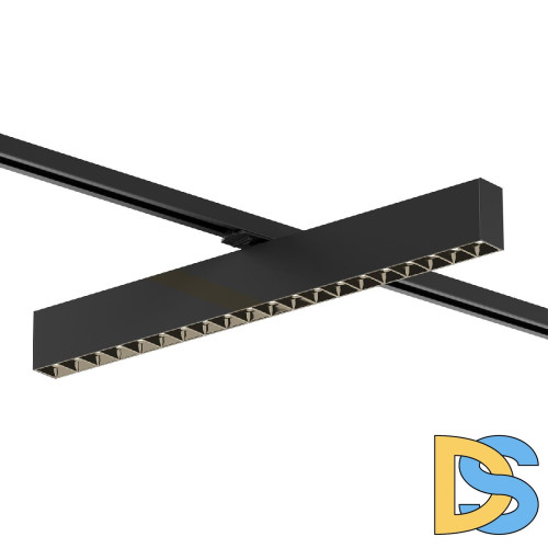 Трековый однофазный светильник Denkirs Edder DK6634-BK