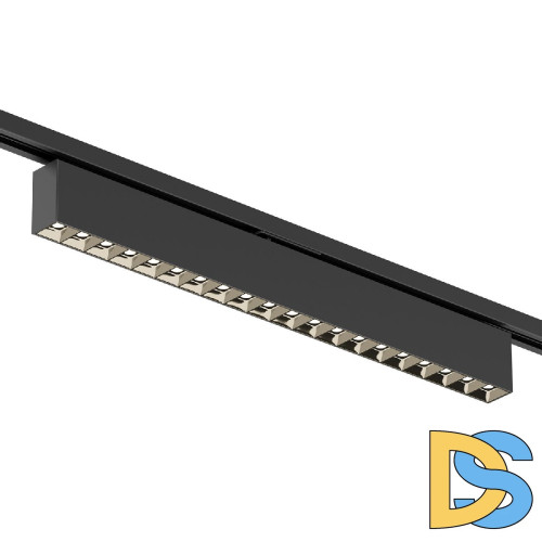Трековый однофазный светильник Denkirs Edder DK6634-BK