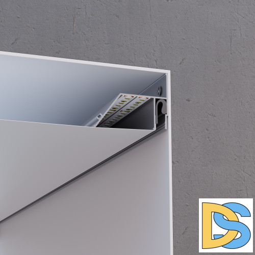 Алюминиевый профиль для натяжного потолка Apeyron 08-60