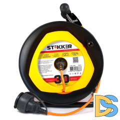 Удлинитель на пластиковой катушке Feron STD02-11-30 39635