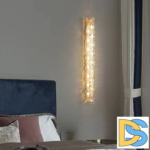 Настенный светильник DeLight Collection 88067W/L gold/clear