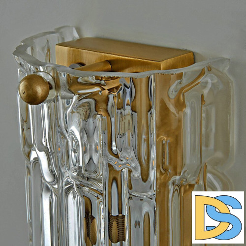 Настенный светильник DeLight Collection 88067W/L gold/clear