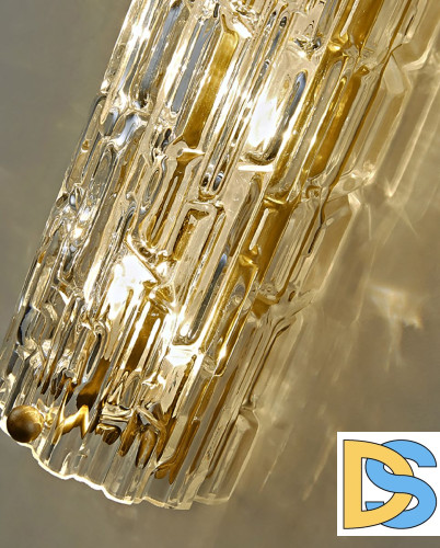 Настенный светильник DeLight Collection 88067W/L gold/clear