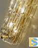 Настенный светильник DeLight Collection 88067W/L gold/clear