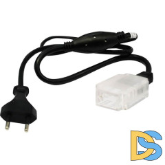 Сетевой шнур Feron 3W для дюралайта LEDF3W (шнур 0,8м) LD122 26094