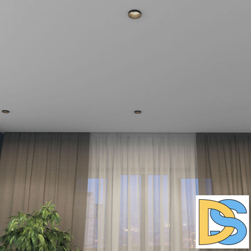 Встраиваемый светильник Denkirs DK2070 DK2070-BK