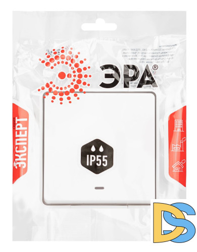 Переключатель с подсветкой Эра 11-1507-01 Б0063255