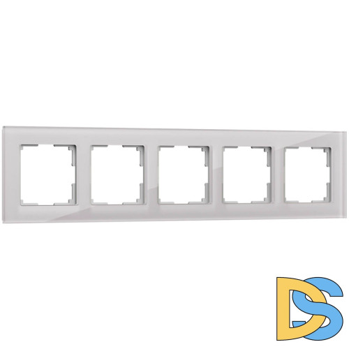 Рамка Werkel Favorit на 5 постов дымчатый W0051117 4690389160189