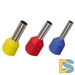 Наконечник-гильза с изолированным фланцем 100шт