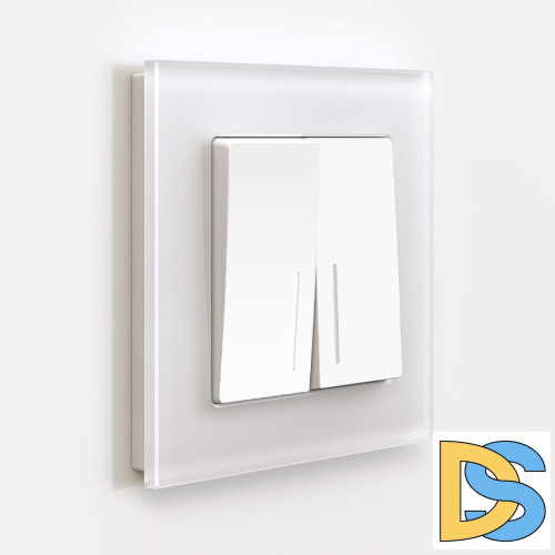 Выключатель двухклавишный Werkel 4690389184666 W1120161 a059273