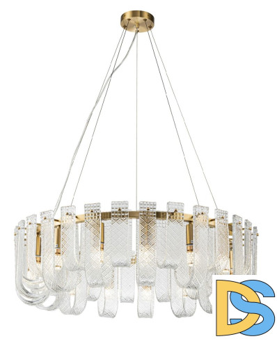 Подвесная люстра Belfast Severn 6601-800 BR CL