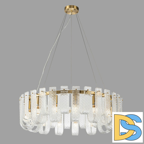 Подвесная люстра Belfast Severn 6601-800 BR CL