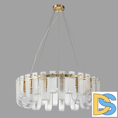 Подвесная люстра Belfast Severn 6601-800 BR CL