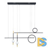 Подвесная люстра Arte Lamp Polaris A2610SP-85BK
