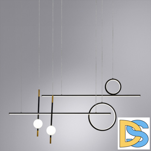 Подвесная люстра Arte Lamp Polaris A2610SP-85BK