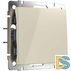 Выключатель Werkel одноклавишный слоновая кость W1112003 4690389155567