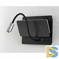 Бра Crystal Lux CLT 226W250USB BL