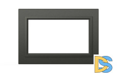 Рамка для двухместной розетки с заземлением ELBI Zena 608-011100-907