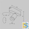 Трековый магнитный светильник Maytoni Focus LED TR103-1-5W3K-M-W