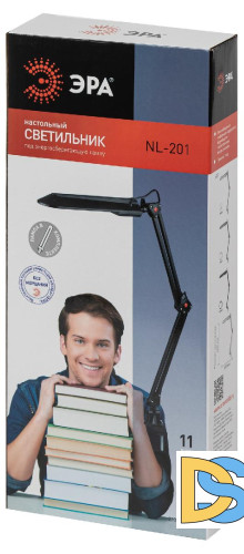 Настольная лампа Эра NL-201-G23-11W-W C0041457