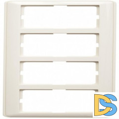 Рамка 4-ая (четверная), Бежевый, серия Wessen 59, Schneider Electric