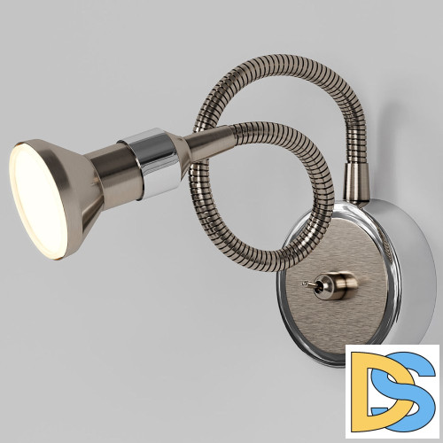 Подсветка для картин Elektrostandard Plica 1215 MR16 сатинированный никель/хром 4690389012099