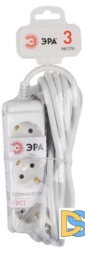 Удлинитель электрический Эра U-3e-3m-3x1,5 Б0044032