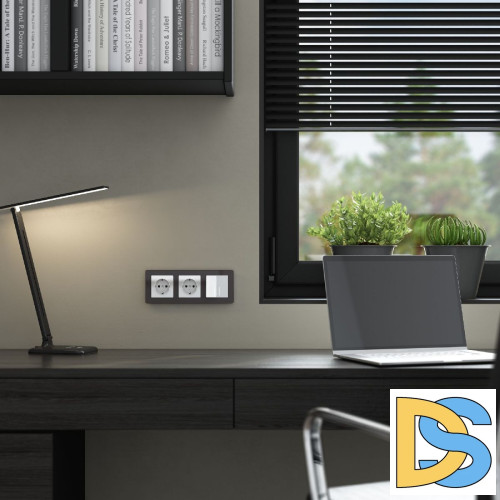 Розетка с заземлением Werkel 4690389197314 W1171041 a064010