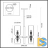 Люстра на штанге Odeon Light 4798/6