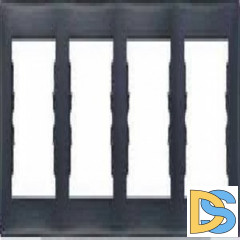 Рамка 4-ая (четверная), Графит, серия Sedna, Schneider Electric