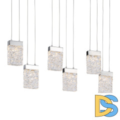 Подвесной светильник Delight Collection MD17090026 MD17090026-6D chrome