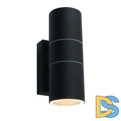 Уличный настенный светильник Arte Lamp Sonaglio A3302AL-2BK