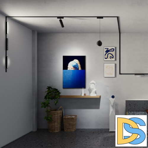 Трековый светильник для низковольтного шинопровода Novotech Smal 359088