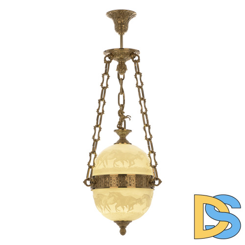 Подвесной светильник Bohemia Ivele Crystal 71000P/20 G Horse FH1S