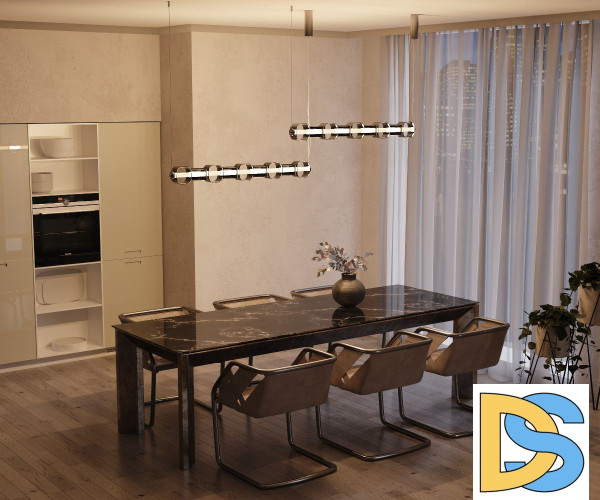 Подвесной светильник Maytoni Ritmo MOD381PL-L45CH3K