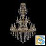 Подвесная люстра Bohemia Ivele Crystal Verona 72101/12+6/250/XL/2d B FP