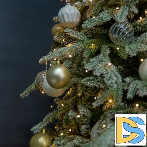 Гирлянда Роса Uniel ULD-S5000-500/DGA WARM WHITE IP20 DEW UL-00012086