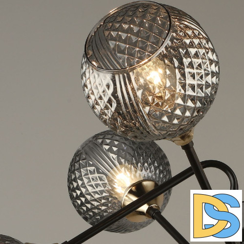 Люстра на штанге Reluce 04898-0.3-06 COFFEE+FGD