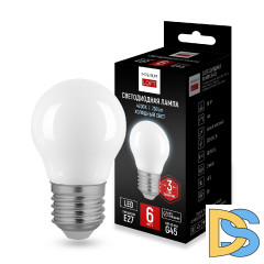 Светодиодная лампа ImperiumLoft E27 6W 4200K 243938-26