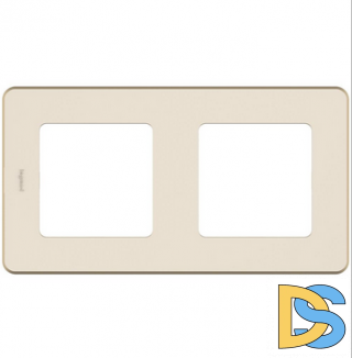 Рамка 2-я Legrand Inspiria Бежевая 673941