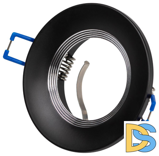 Встраиваемый светильник Эра KL107 BK/SL Б0061098