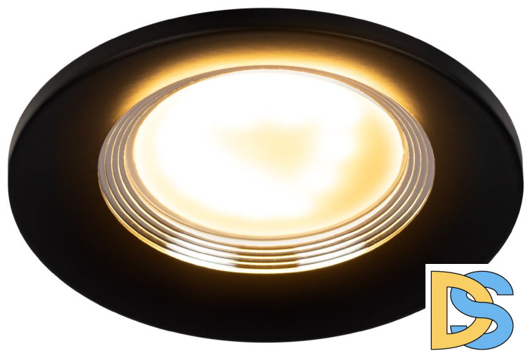 Встраиваемый светильник Эра KL107 BK/SL Б0061098