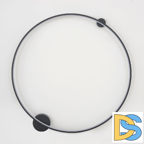 Настенный светильник Crystal Lux REAL AP35W LED BLACK