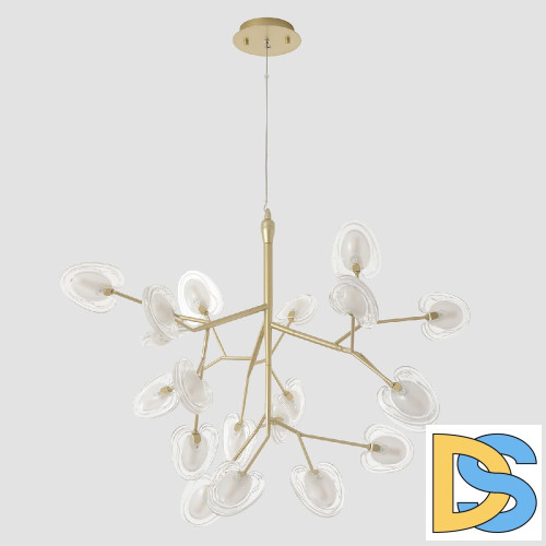 Подвесная люстра Crystal Lux SOLE SP20 GOLD