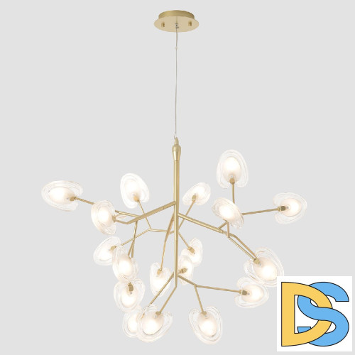 Подвесная люстра Crystal Lux SOLE SP20 GOLD