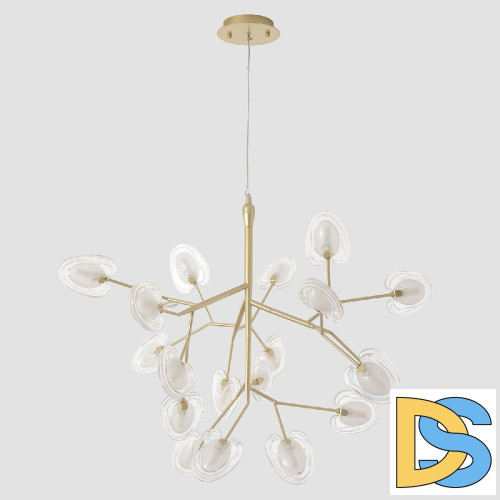 Подвесная люстра Crystal Lux SOLE SP20 GOLD