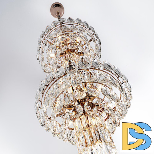 Подвесная люстра Modelux ML.8861.39P GD