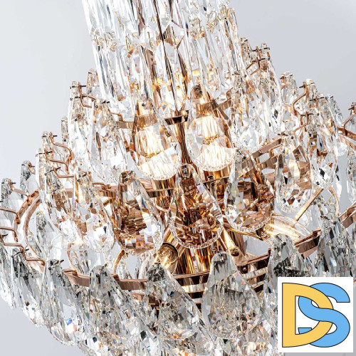 Подвесная люстра Modelux ML.8861.39P GD