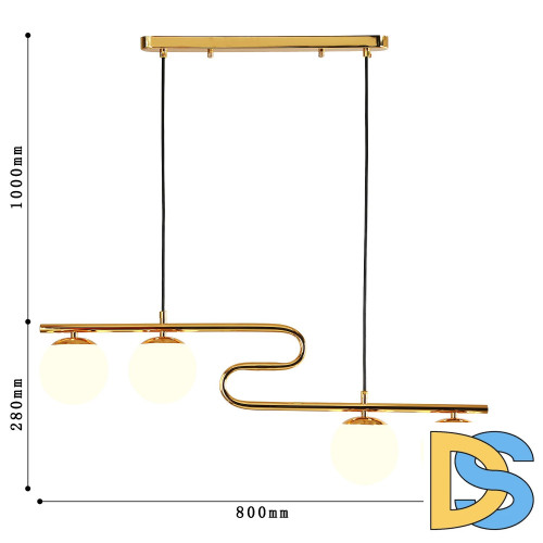 Подвесная люстра F-Promo Collana 4037-4P